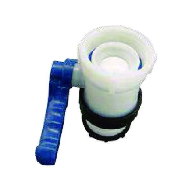 DN50 Ball Valve PE Seal Ring with Rapid Interface